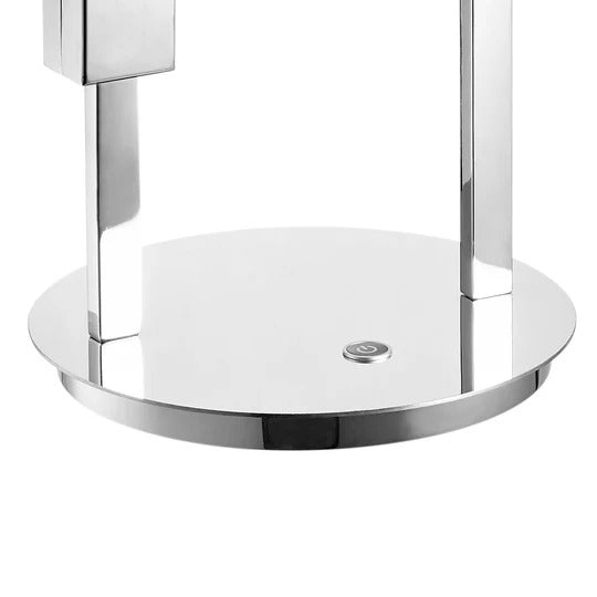 Hong Kong LED hoge tafellamp // Chroom