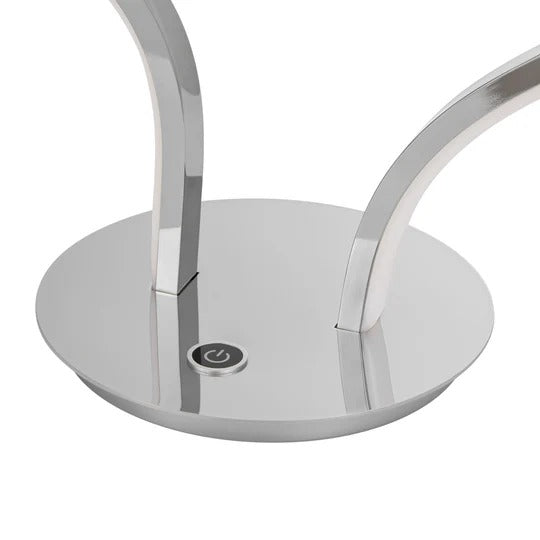 Romney Tafellamp // Chroom