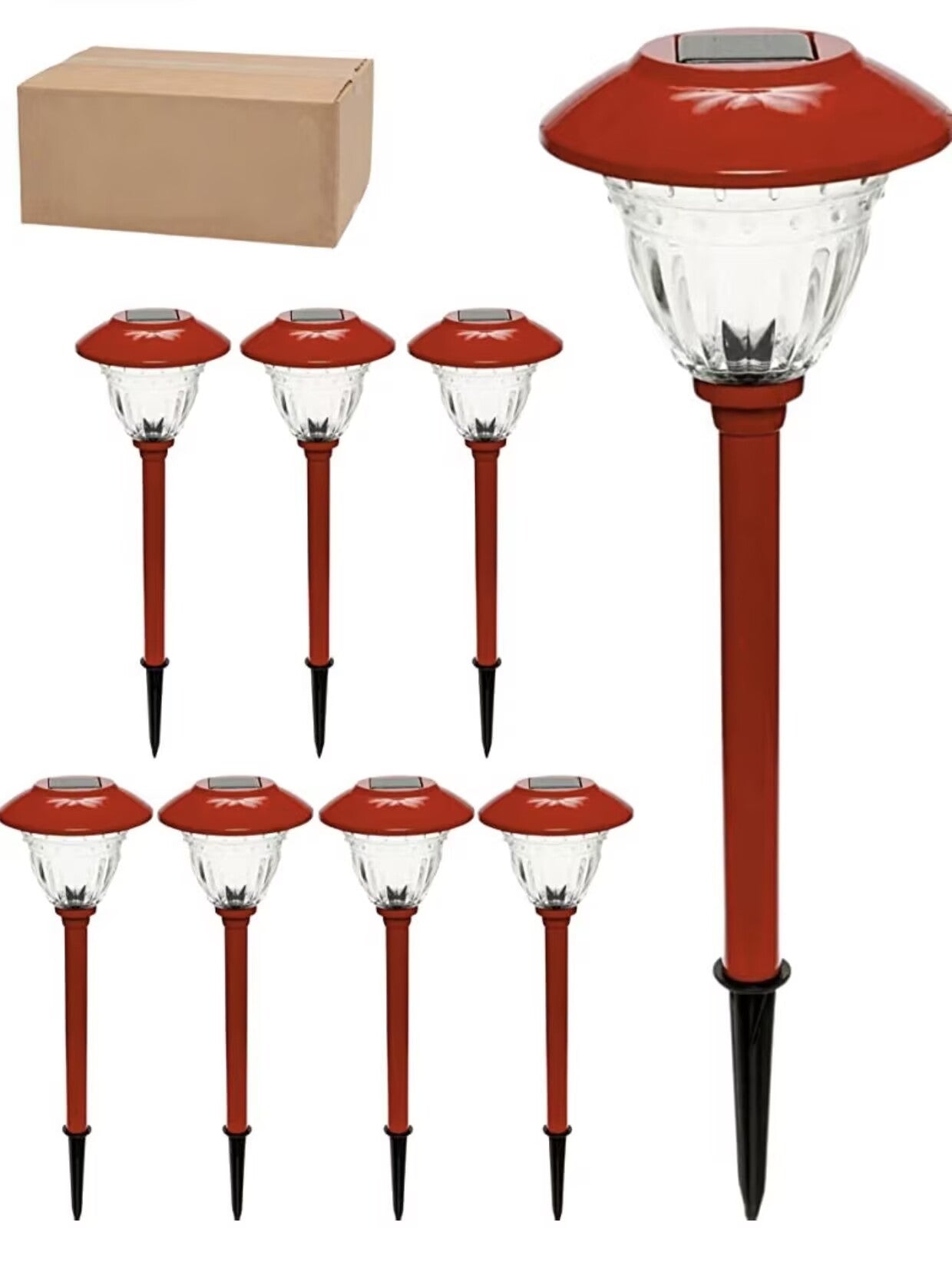 8-pack Solar LED-tuinlampen | Buiten