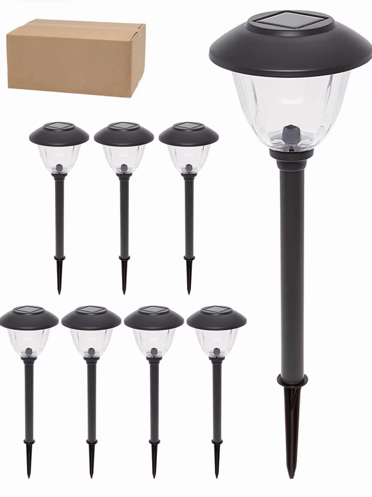 8-pack Solar LED-tuinlampen | Buiten