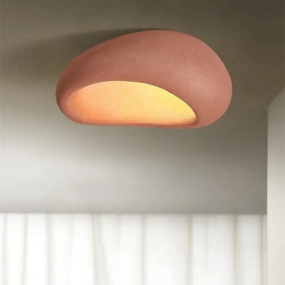 Plafondlamp in Wabi-Sabi-stijl