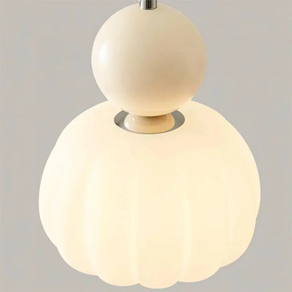 Bolvormige plafondlamp met een vleugje luxe | Hanglamp