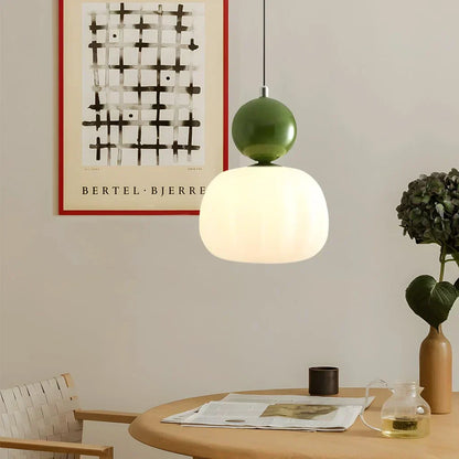 Bolvormige plafondlamp met een vleugje luxe | Hanglamp