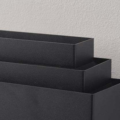 Moderne wandlamp, mat zwart, 2-lamps - Kayu